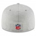 Men's Detroit Lions New Era Heather Gray/Blue 2018 NFL Sideline Home Historic Low Profile 59FIFTY Fitted Hat 3058516
